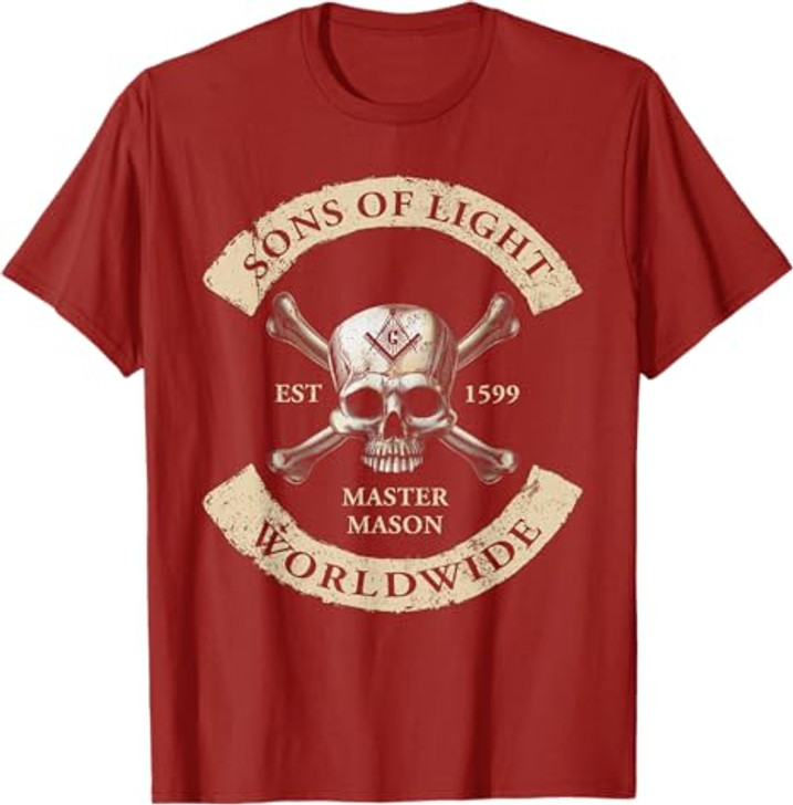 Sons Of Light Worldwide Freemasons T Shirt