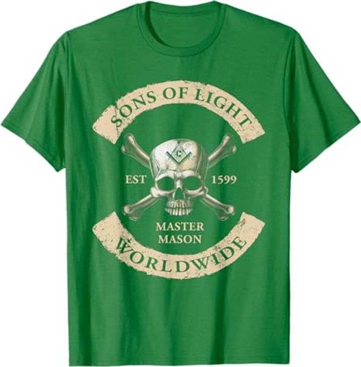 Sons Of Light Worldwide Freemasons T Shirt