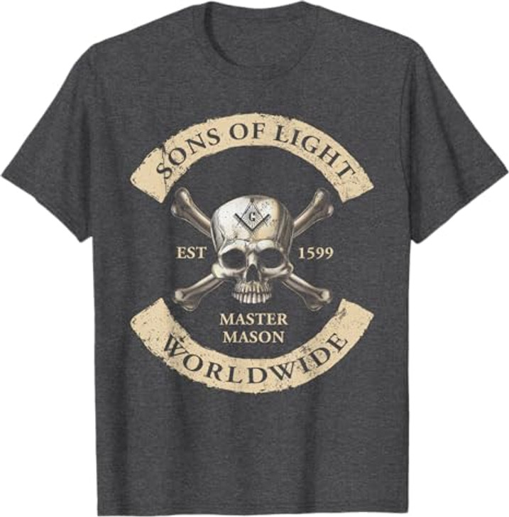Sons Of Light Worldwide Freemasons T Shirt
