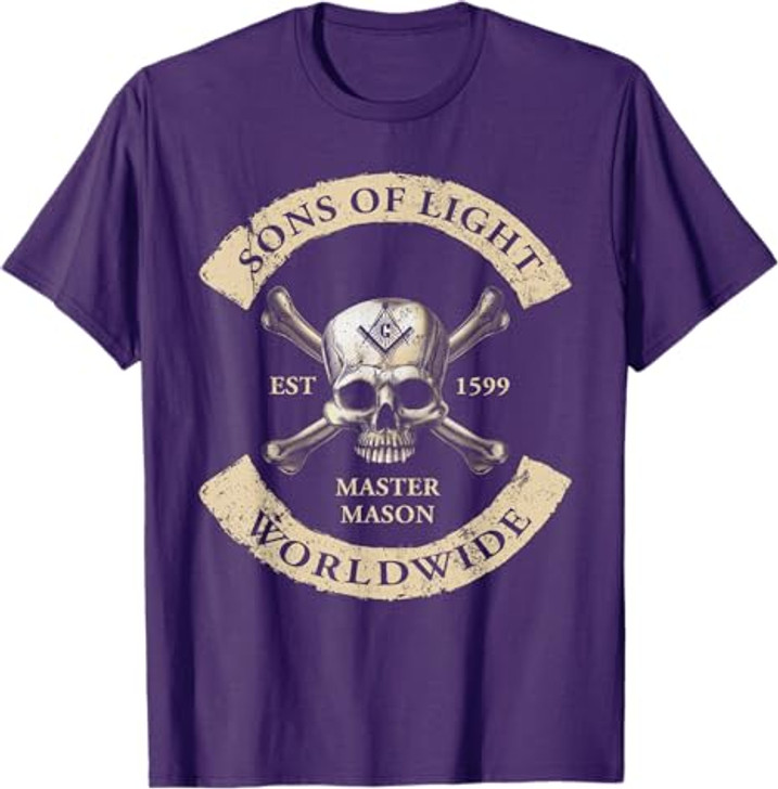 Sons Of Light Worldwide Freemasons T Shirt