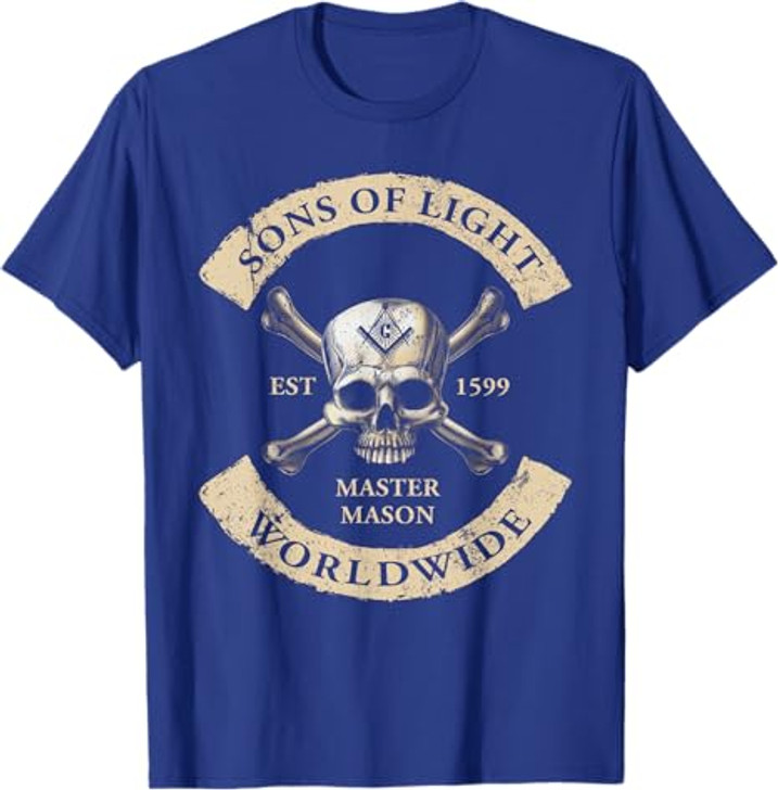 Sons Of Light Worldwide Freemasons T Shirt