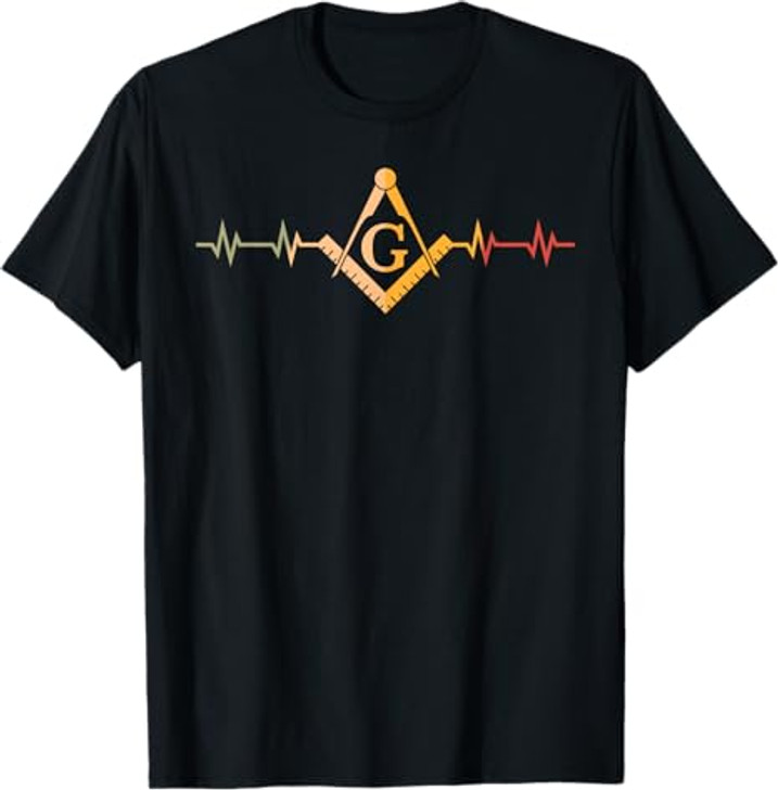 Freemason Fraternal Freemasonry Square Compass T-Shirt