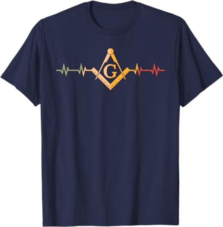 Freemason Fraternal Freemasonry Square Compass T-Shirt