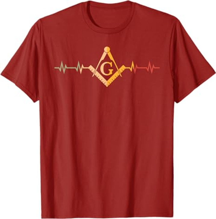 Freemason Fraternal Freemasonry Square Compass T-Shirt