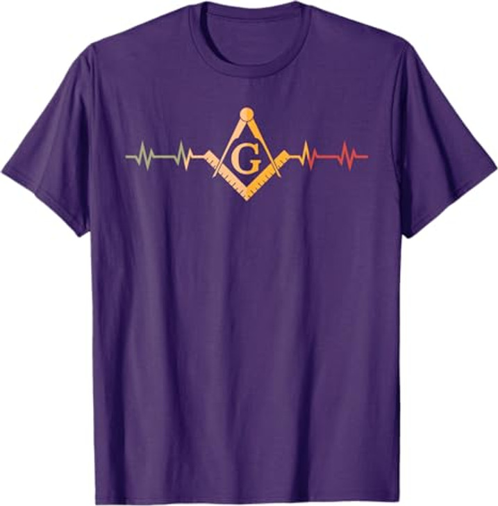 Freemason Fraternal Freemasonry Square Compass T-Shirt