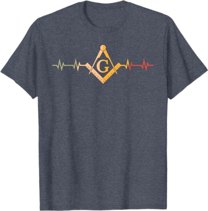 Freemason Fraternal Freemasonry Square Compass T-Shirt