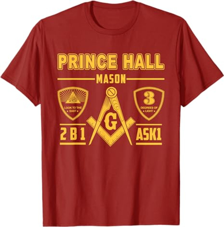 Greats Masonic Prince Hall Masons 2B1 ASK1 Father's Day T-Shirt