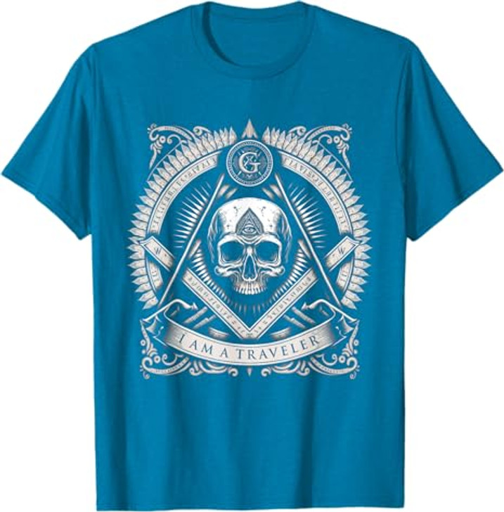 Masonic Skull - Freemason T-Shirt