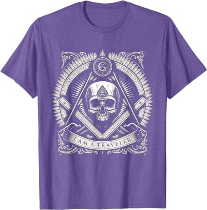 Masonic Skull - Freemason T-Shirt