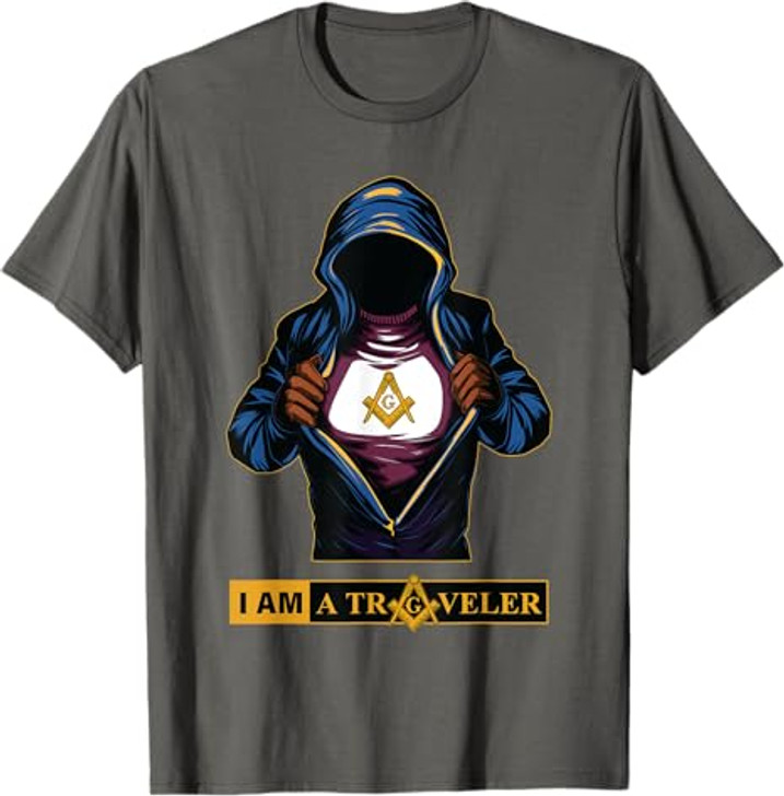 Masonic Freemason I am a Traveler Mason T-Shirt