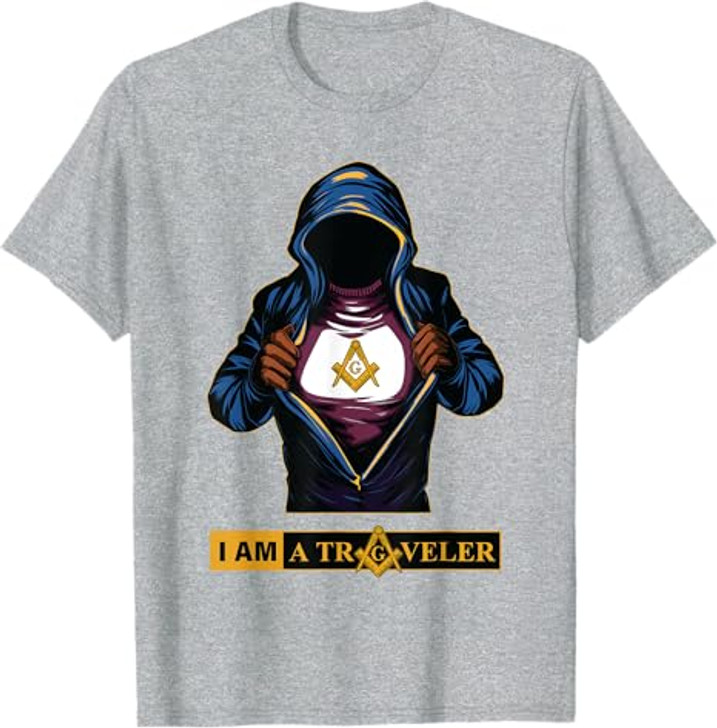 Masonic Freemason I am a Traveler Mason T-Shirt