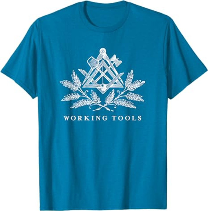 Working Tools - Mason, Masonic - Freemason T-Shirt