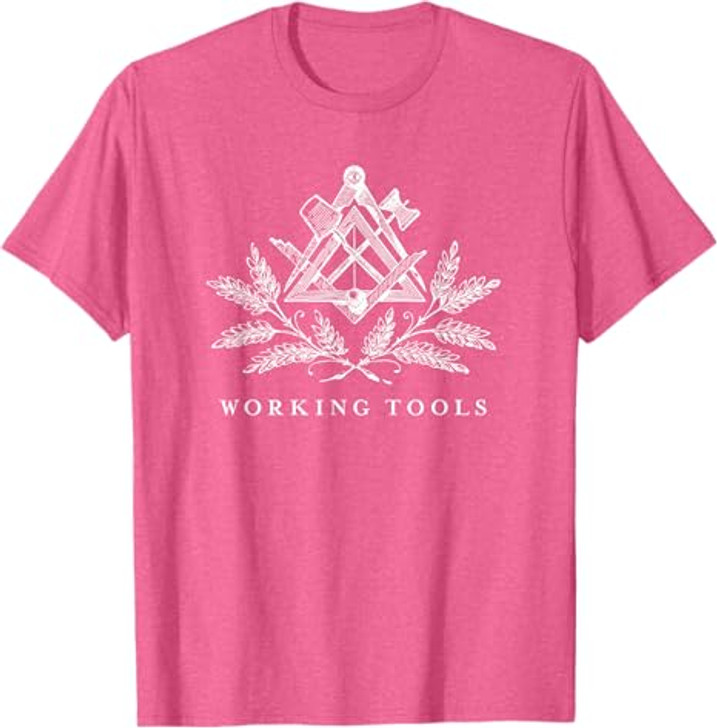 Working Tools - Mason, Masonic - Freemason T-Shirt