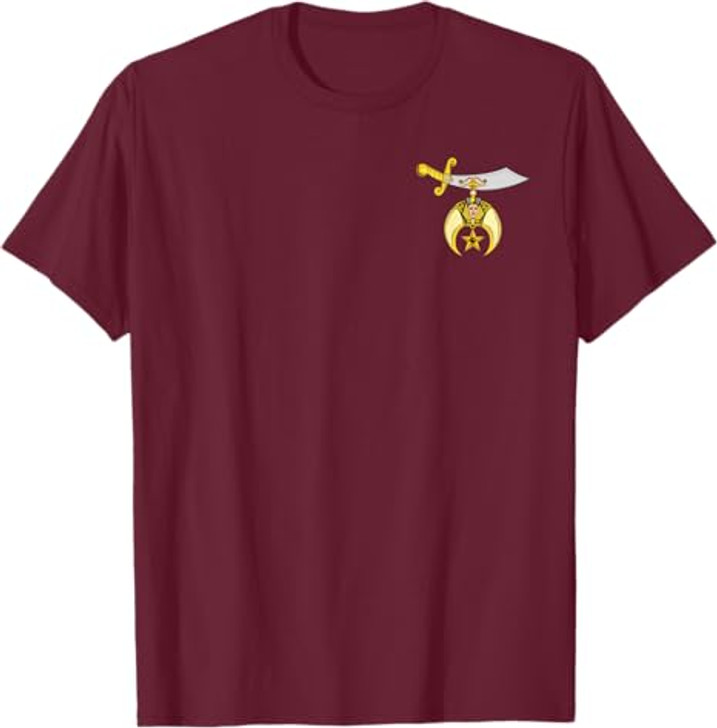 Shriners Masonic Logo Symbol T Shirt