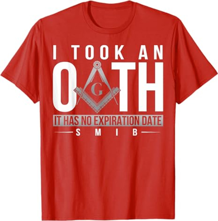 Masonic I Took An Oath Square & Compass Freemason T-Shirt
