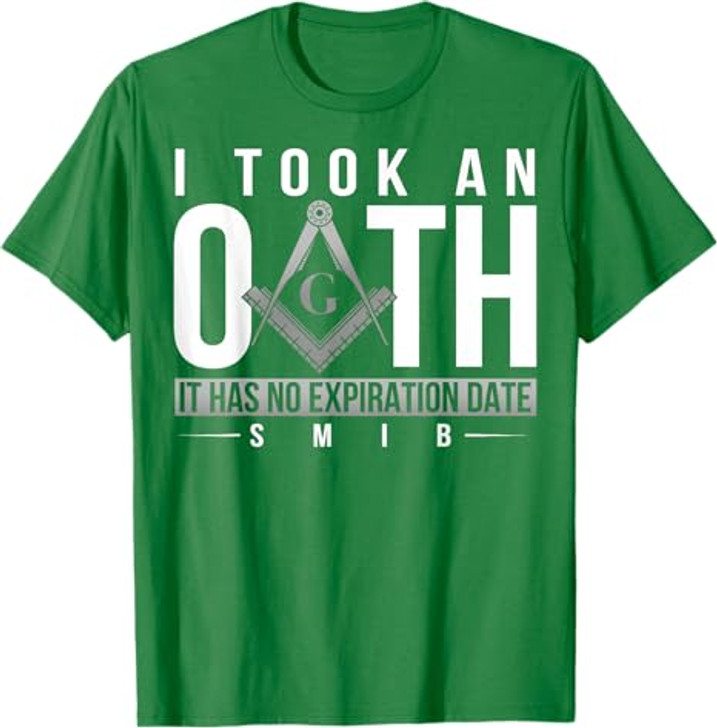 Masonic I Took An Oath Square & Compass Freemason T-Shirt