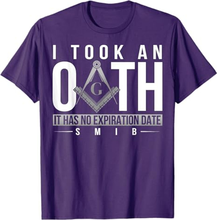 Masonic I Took An Oath Square & Compass Freemason T-Shirt