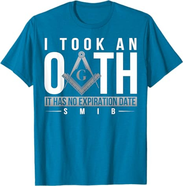 Masonic I Took An Oath Square & Compass Freemason T-Shirt