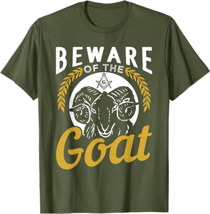 Beware Of The Goat For A Freemason T-Shirt