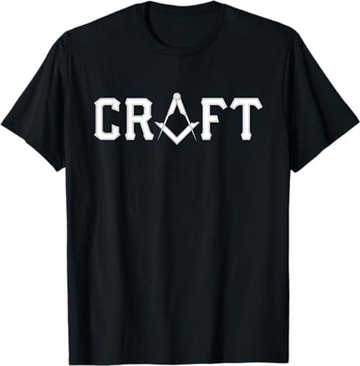Freemason Square and Compass T-Shirt – Masonic Craft Design