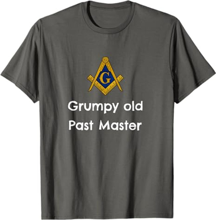 Grumpy old Past Master Funny Freemason symbol masonic lodge T-Shirt