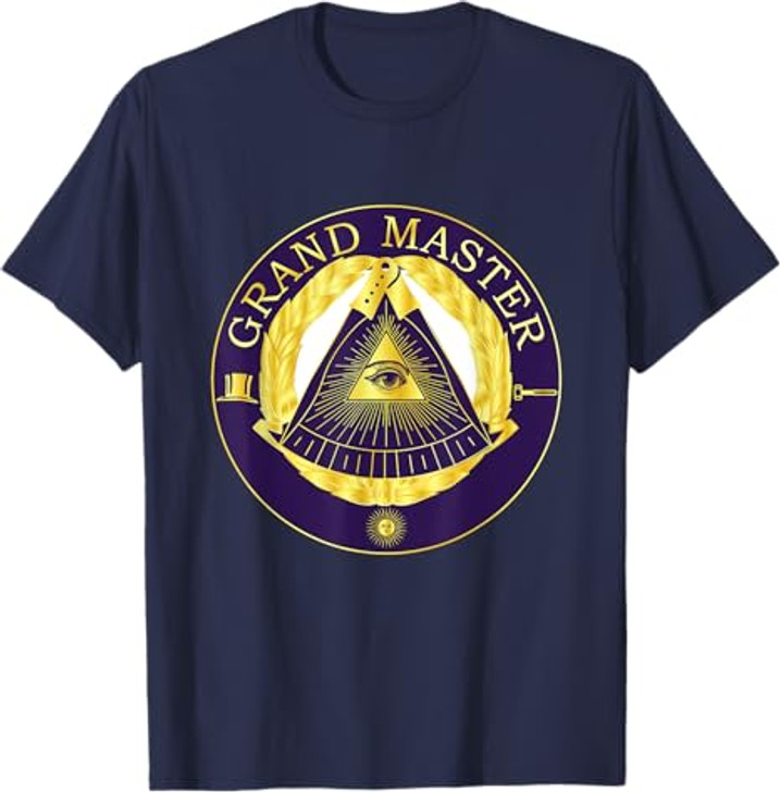 Masonic Grandmaster Master Mason Lodge Gavel Grand Freemason T-Shirt