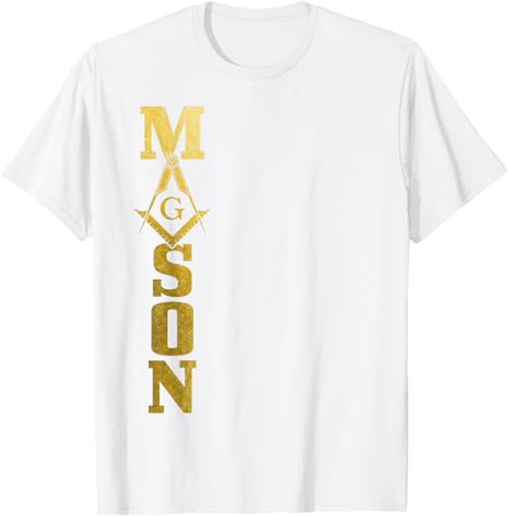Masonic Masonic Square and Compass Symbol T-Shirt