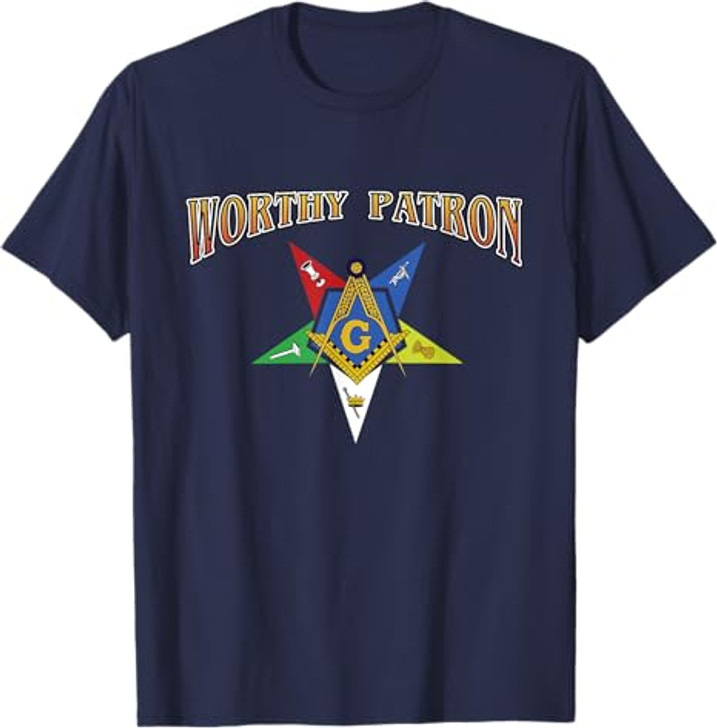 Worthy Patron Masonic OES Order Eastern Star Mason T-Shirt
