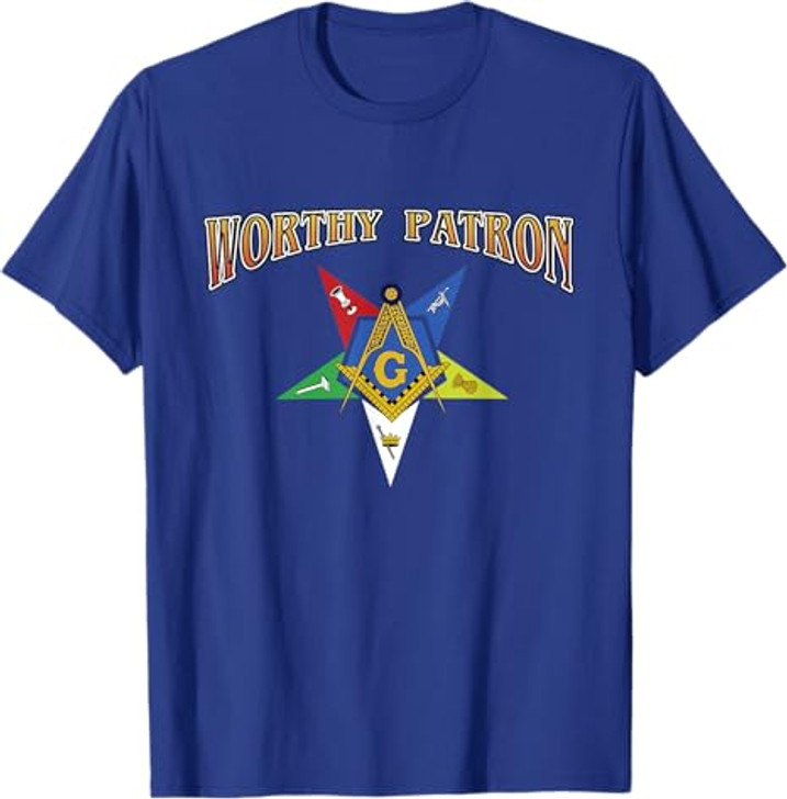 Worthy Patron Masonic OES Order Eastern Star Mason T-Shirt