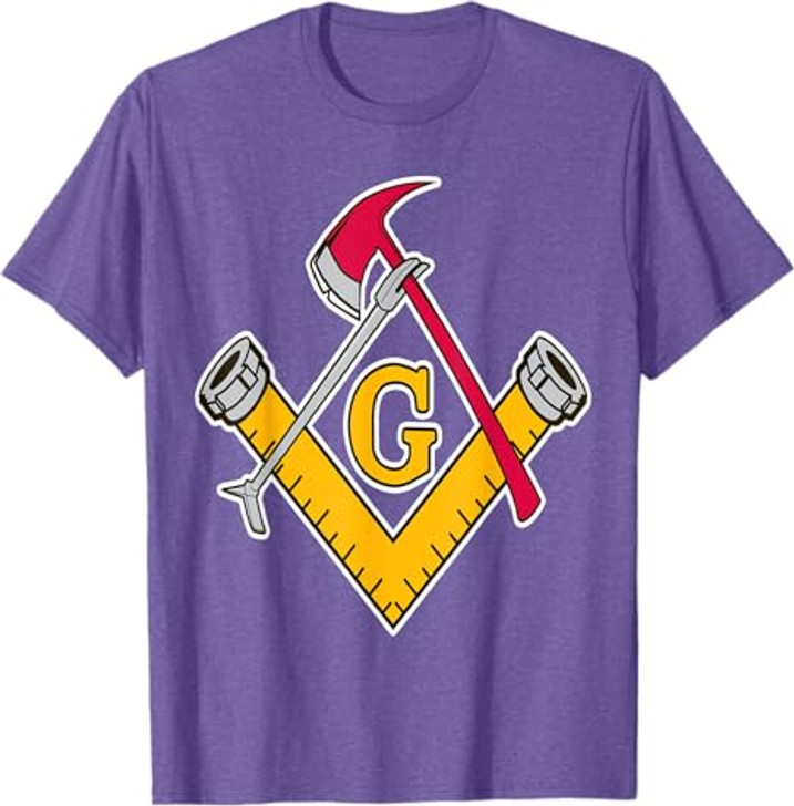 Masonic Firefighter Tools T-Shirt