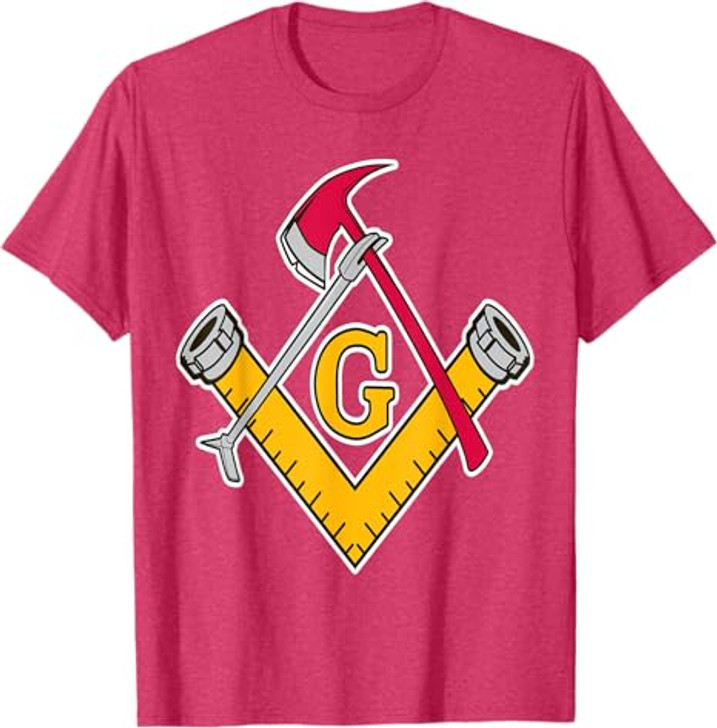 Masonic Firefighter Tools T-Shirt