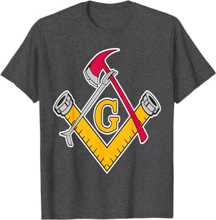 Masonic Firefighter Tools T-Shirt