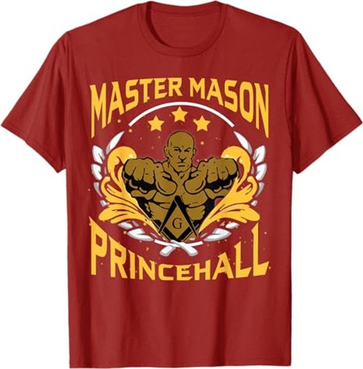 Prince Hall Master Mason PHA Masonic Father's Day Freemasons T-Shirt