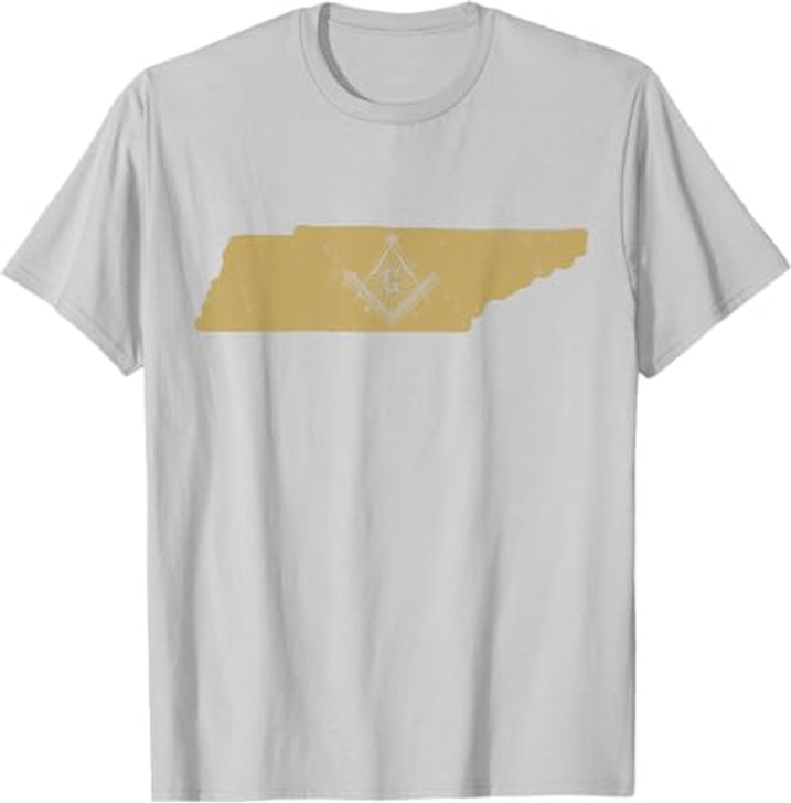 Tennessee Freemason T Shirt With Masonic Symbols