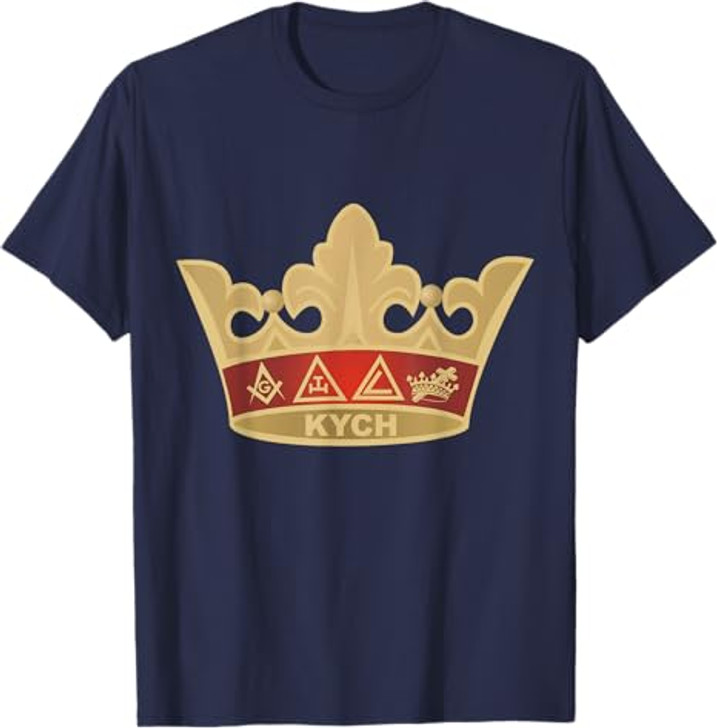 Knight York Cross Honor KYCH Masonic York Rite Mason Honour T-Shirt