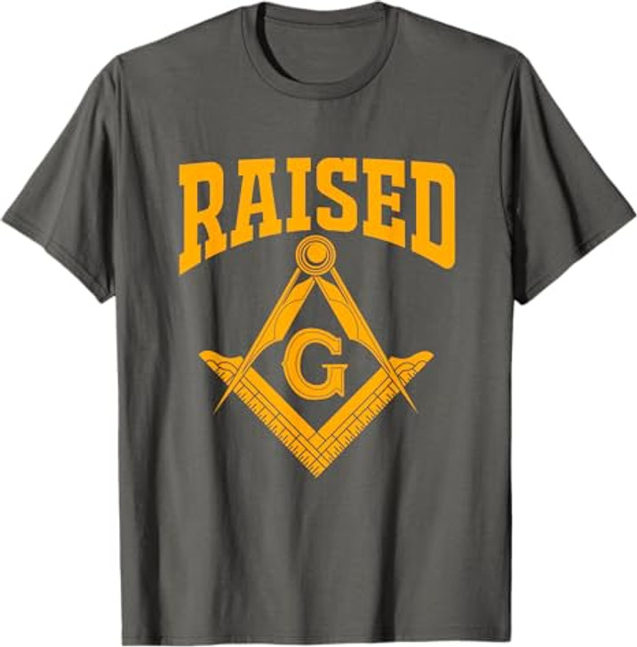 Freemason Lodge Raised Masonic Symbol T-Shirt