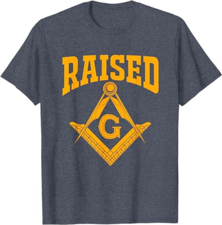 Freemason Lodge Raised Masonic Symbol T-Shirt