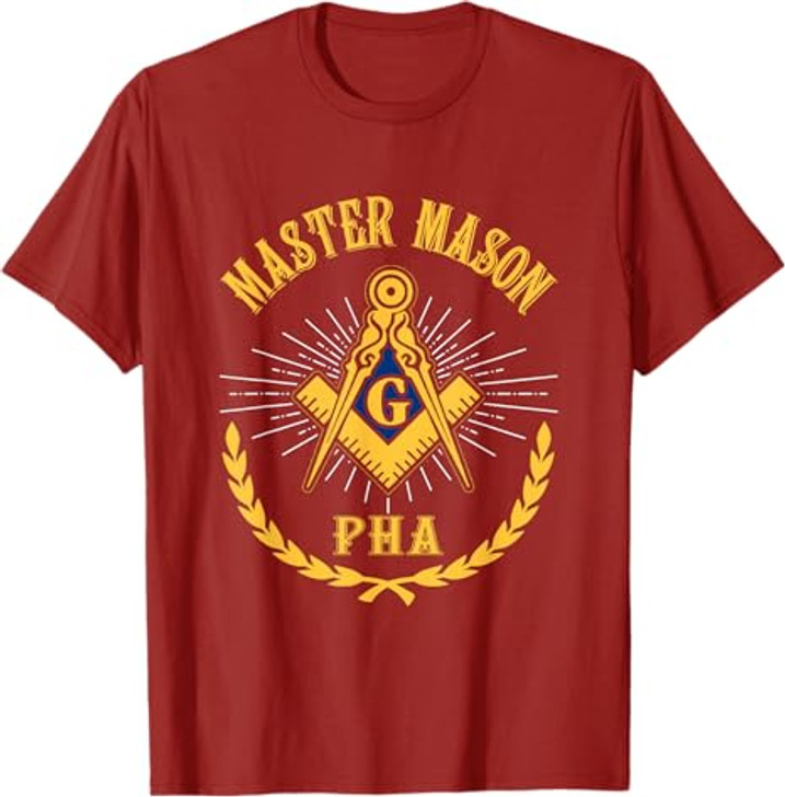Greats Masonic Prince Hall PHA Master Mason Father's Day T-Shirt
