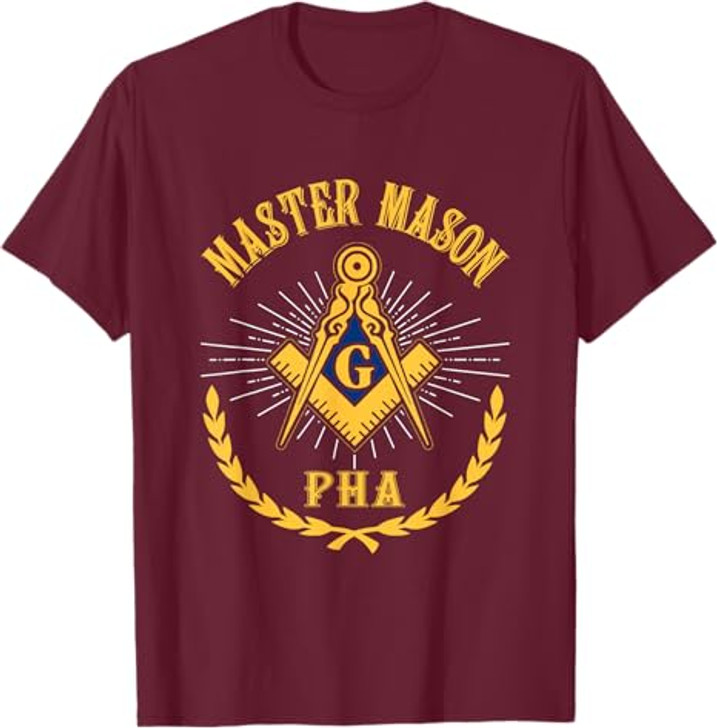Greats Masonic Prince Hall PHA Master Mason Father's Day T-Shirt