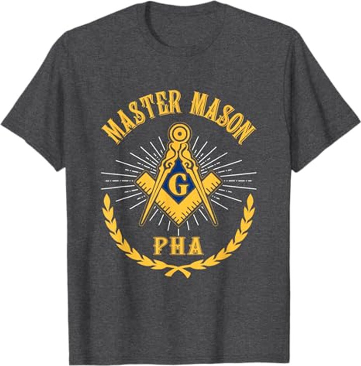 Greats Masonic Prince Hall PHA Master Mason Father's Day T-Shirt