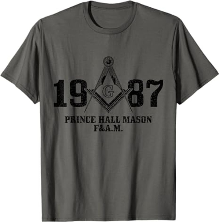 Mason Freemason Masonic Prince Hall Square & Compass Shriner T-Shirt