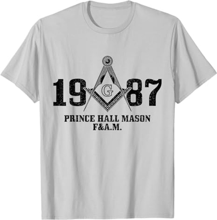 Mason Freemason Masonic Prince Hall Square & Compass Shriner T-Shirt