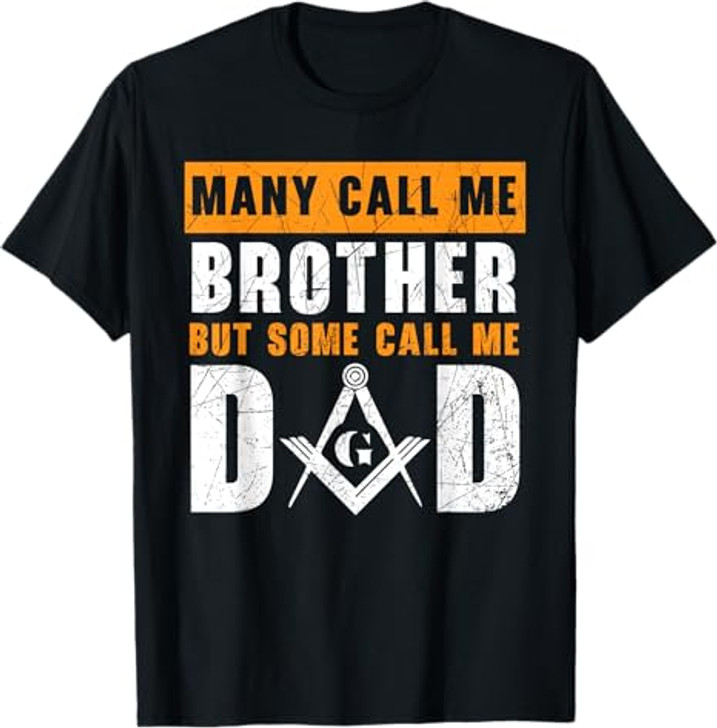 Masonic Fraternal Freemasonry Square Compass T-Shirt
