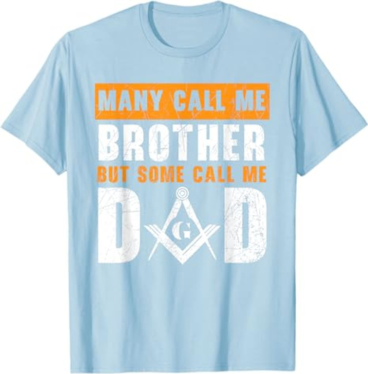 Masonic Fraternal Freemasonry Square Compass T-Shirt