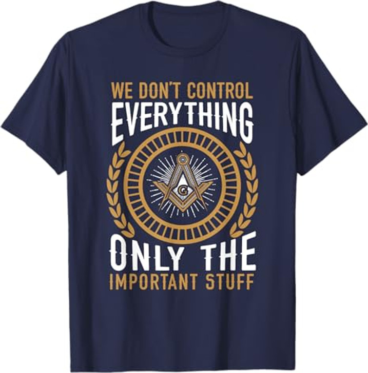Masonic Fraternal Freemasonry Square Compass T-Shirt