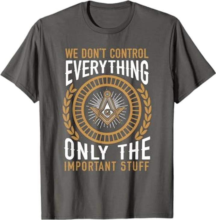 Masonic Fraternal Freemasonry Square Compass T-Shirt