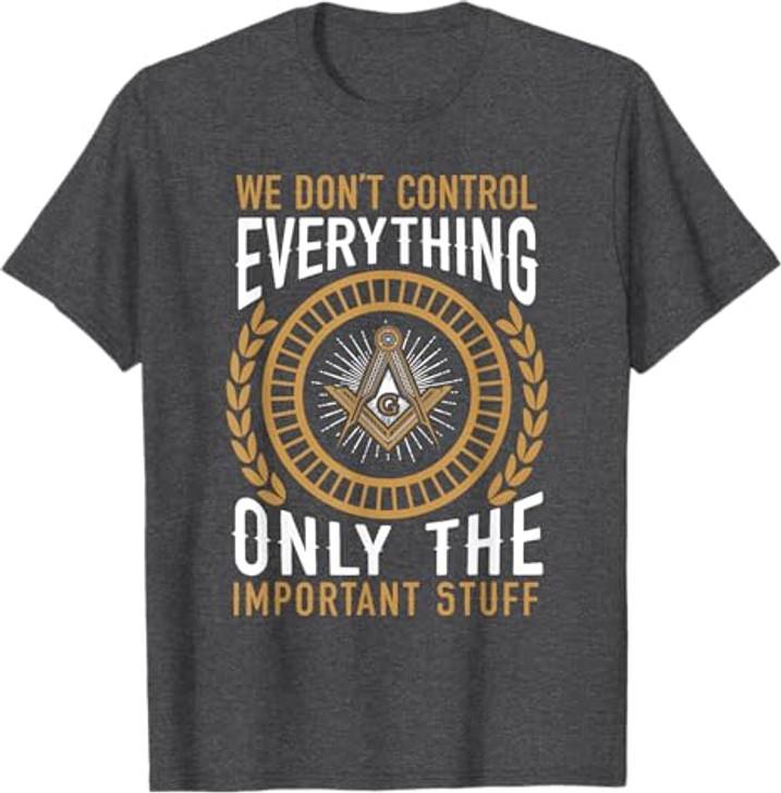 Masonic Fraternal Freemasonry Square Compass T-Shirt