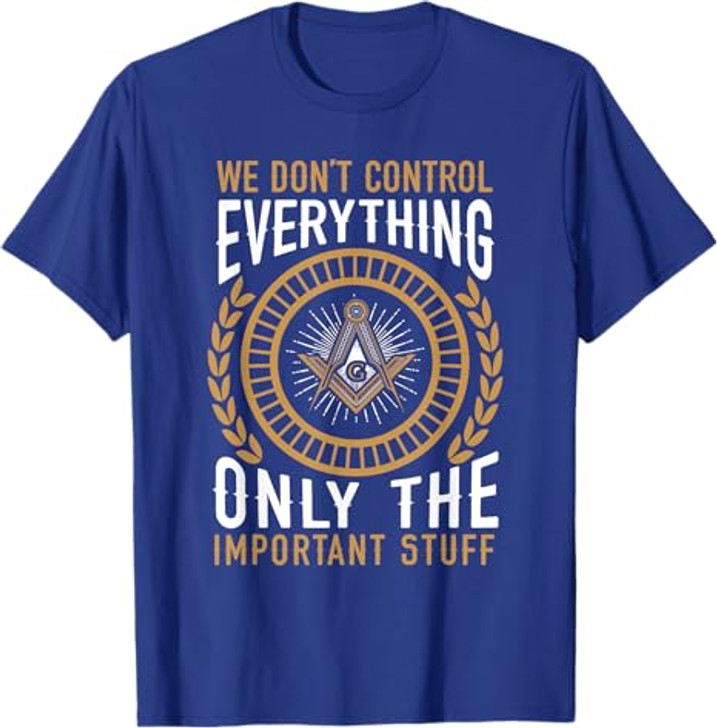 Masonic Fraternal Freemasonry Square Compass T-Shirt