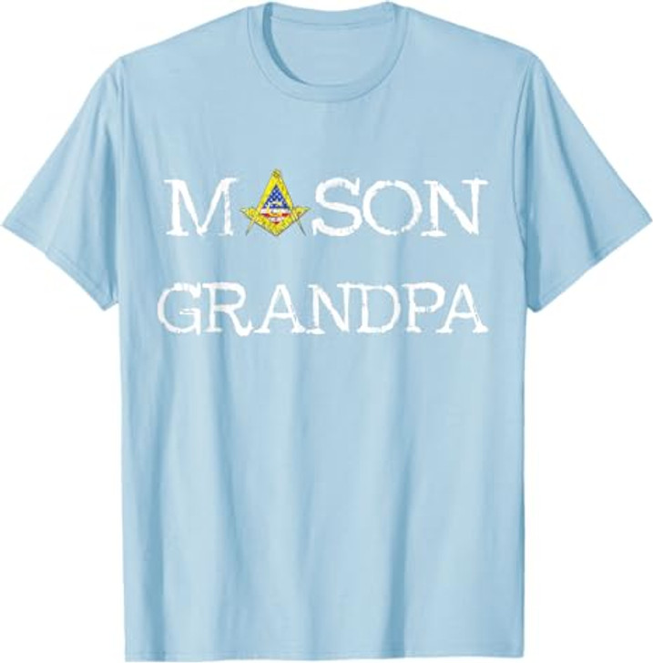 Mason Grandpa Senior Warden PHA Masonic Freemason Lodge T-Shirt
