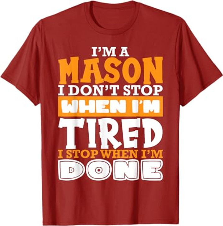 Im A Mason Freemason Masonic Master Masons Freemasonry T-Shirt